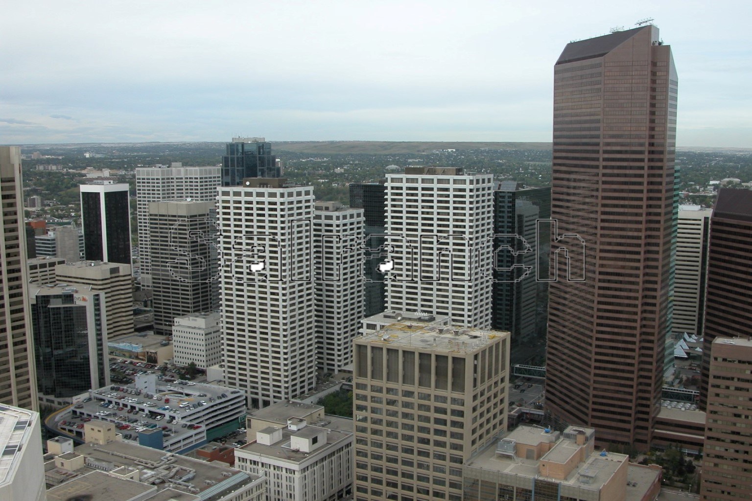 Skyline of Calgary