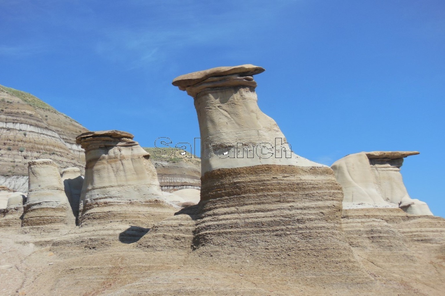 Hoodoos bei Drumheller